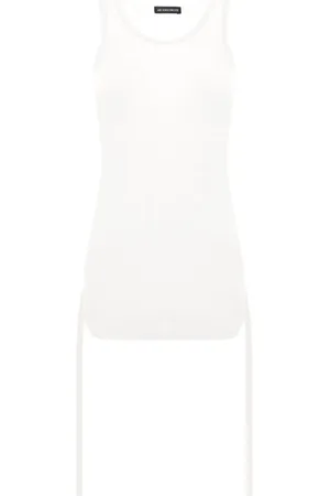 ANN DEMEULEMEESTER Dames, Tops, Wit, Maat: M