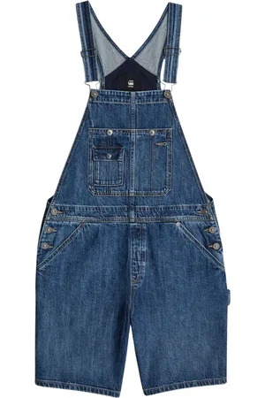 G-Star Dames, Jumpsuits & Playsuits, Blauw, Maat: S
