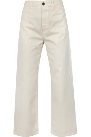 DEPARTMENT FIVE Dames, Broeken, Geel, Maat: W26 Gabardine