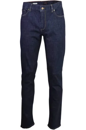 Alberto Heren, Jeans, Blauw, Maat: W38 L34 Denim