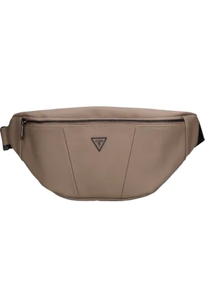 Guess Heren, Tassen, Bruin, Maat: ONE Size Leer