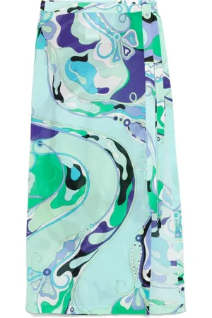Emilio Pucci Dames, Rokken, Veelkleurig, Maat: XS Zijde