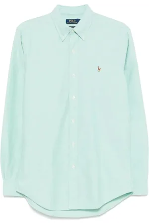 Ralph Lauren Heren, Overhemden, Blauw, Maat: S