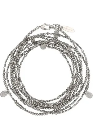 Brunello Cucinelli Dames, Accessoires, Grijs, Maat: ONE Size Leer