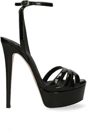 LE SILLA Dames, Schoenen, Zwart, Maat: 39 1/2 EU