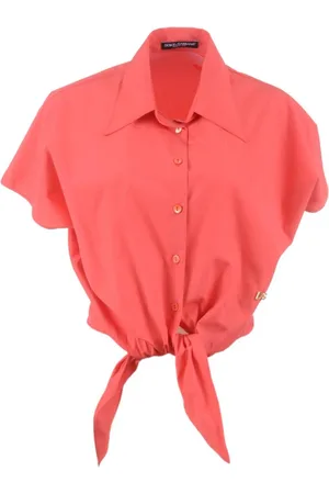 Dolce & Gabbana Dames, Blouses & Shirts, Rood, Maat: M
