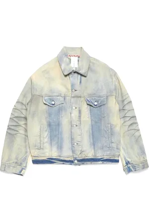 Acne Studios Heren, Jassen, Blauw, Maat: S Katoen