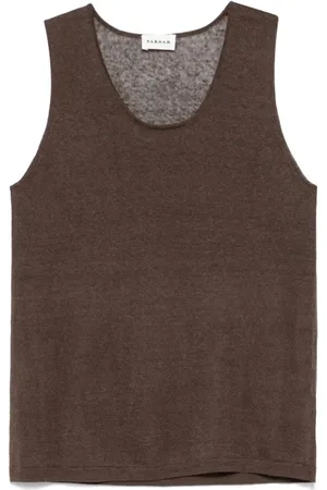 P.A.R.O.S.H. Dames, Tops, Bruin, Maat: XS