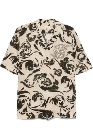 DRIES VAN NOTEN Heren, Overhemden, Zwart, Maat: XS