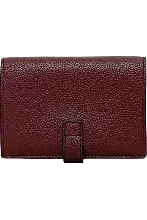 Saint Laurent Unisex, Pre-owned, Rood, Maat: ONE Size Leer