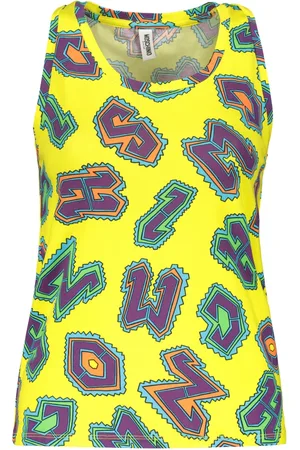 Moschino Dames, Tops, Veelkleurig, Maat: S Katoen