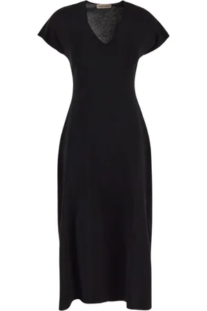 GENTRYPORTOFINO Dames, Jurken, Zwart, Maat: XS