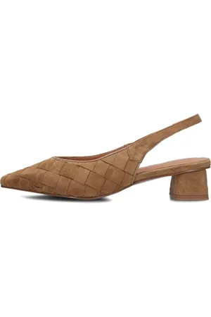 Stefano Lauran Dames, Schoenen, Bruin, Maat: 38 EU Linnen