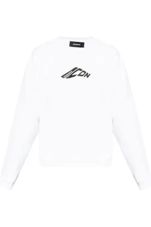 Dsquared2 Heren, Sweatshirts & Hoodies, Wit, Maat: XL