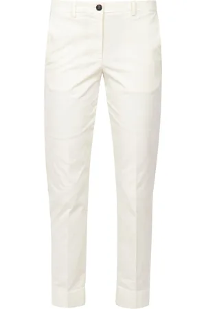 Mauro Grifoni Dames, Broeken, Wit, Maat: 2XS