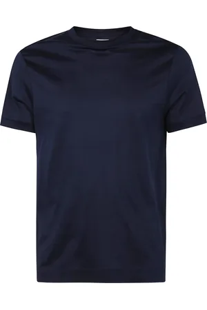 Daniele Fiesoli Heren, Tops, Blauw, Maat: M Katoen