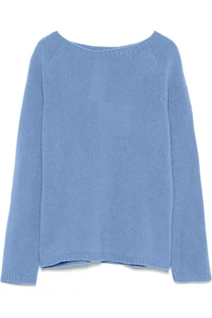 Max Mara Dames, Truien, Blauw, Maat: XS