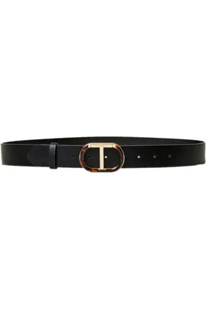 Twin-Set Dames, Accessoires, Zwart, Maat: S Leer