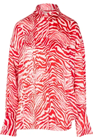 Attic and Barn Dames, Blouses & Shirts, Rood, Maat: M Poliester