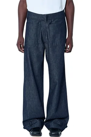 MUGLER Heren, Jeans, Blauw, Maat: W28 Denim