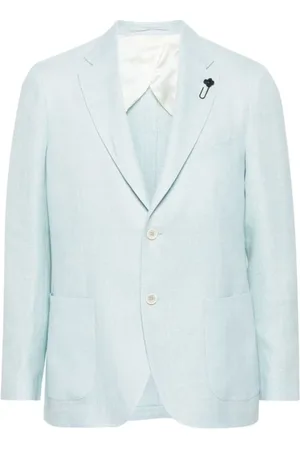 LARDINI Heren, Jassen, Blauw, Maat: XL