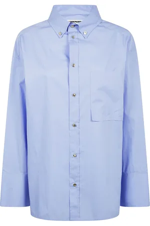 DARKPARK Dames, Blouses & Shirts, Blauw, Maat: XS