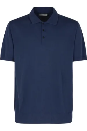 CANALI Heren, Tops, Blauw, Maat: 2XL