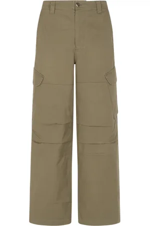 Acne Studios Heren, Broeken, Groen, Maat: M Katoen