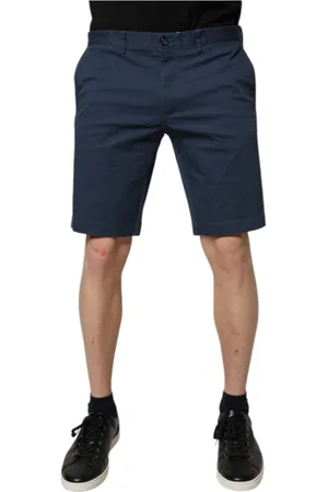 Dolce & Gabbana Heren, Korte broeken, Blauw, Maat: 2XL Katoen