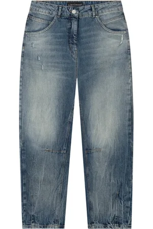 Luisa Cerano Dames, Jeans, Blauw, Maat: S Denim