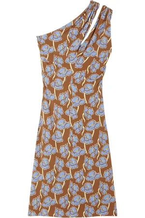 VERSACE Dames, Jurken, Veelkleurig, Maat: S Viscose