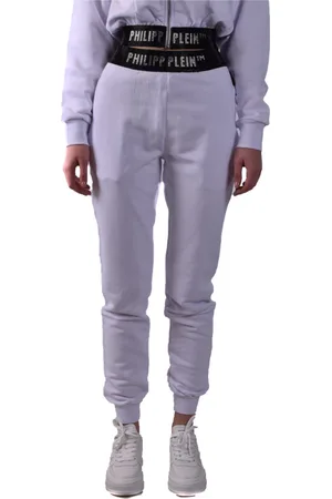 Philipp Plein Dames, Broeken, Wit, Maat: M