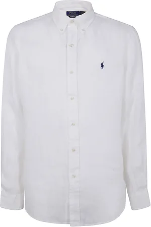 Ralph Lauren Heren, Overhemden, Wit, Maat: XL