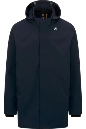 K-Way Heren, Mantels, Blauw, Maat: 2XL Poliester