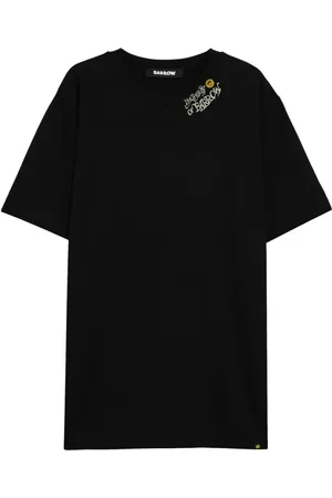 BARROW Heren, Tops, Zwart, Maat: S