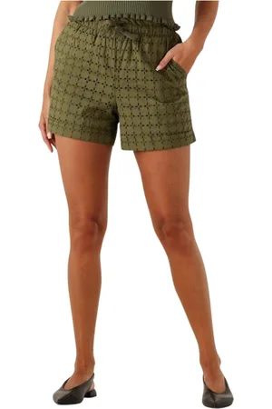 Silvian Heach Dames, Korte broeken, Groen, Maat: 2XS