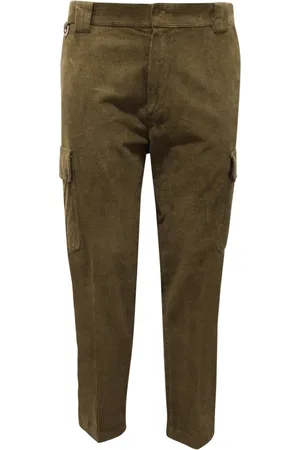 Paolo Pecora Heren, Broeken, Groen, Maat: XL