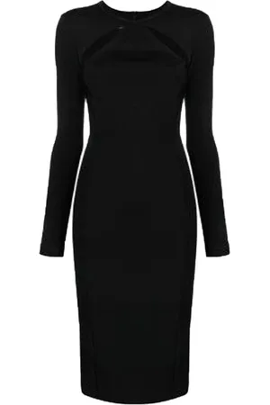 Pinko Dames, Jurken, Zwart, Maat: XS