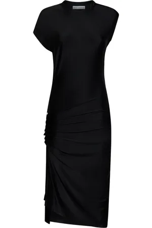 Paco rabanne Dames, Jurken, Zwart, Maat: S Viscose