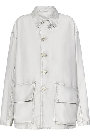 Maison Margiela Heren, Jassen, Wit, Maat: M Denim