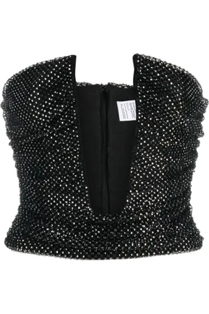 GIUSEPPE DI MORABITO Dames, Tops, Zwart, Maat: M/L