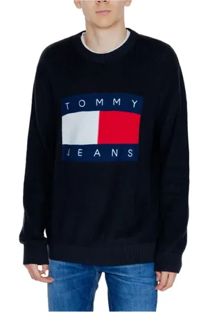 Tommy Hilfiger Heren, Truien, Zwart, Maat: L Katoen