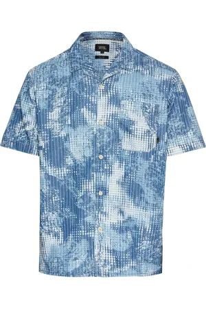Camel Active Heren, Overhemden, Blauw, Maat: 2XL