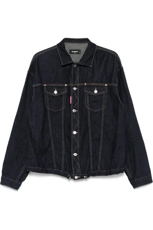 Dsquared2 Heren, Jassen, Blauw, Maat: XL Denim