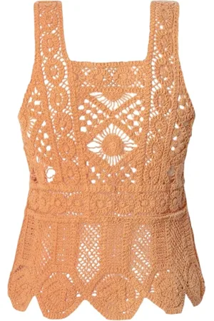 Pepe Jeans Dames, Tops, Oranje, Maat: XS