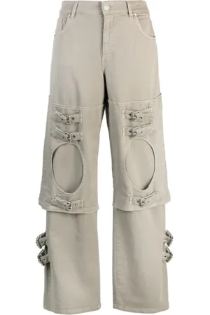 BLUMARINE Dames, Jeans, Grijs, Maat: XS