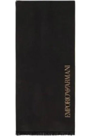 Emporio Armani Heren, Accessoires, Zwart, Maat: ONE Size