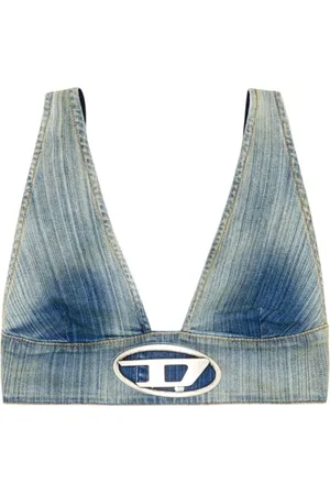 Diesel Dames, Tops, Blauw, Maat: XS