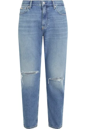 Calvin Klein Heren, Jeans, Blauw, Maat: W31 Katoen