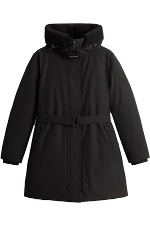 Woolrich Dames, Mantels, Zwart, Maat: S Wol